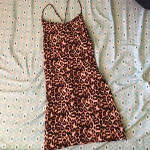 Mini cheetah dress